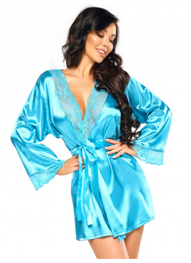 Robe e tanga Sherie azul