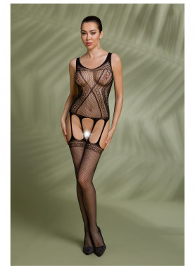 Bodystocking Eco BS007 preto