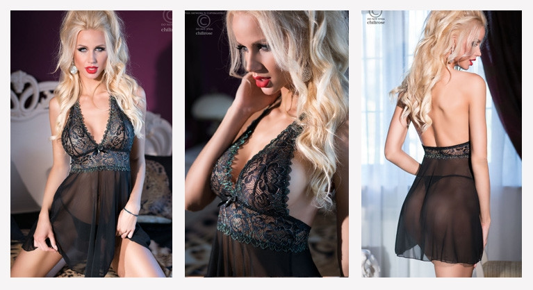 CR-4145 Babydoll e tanga 8...