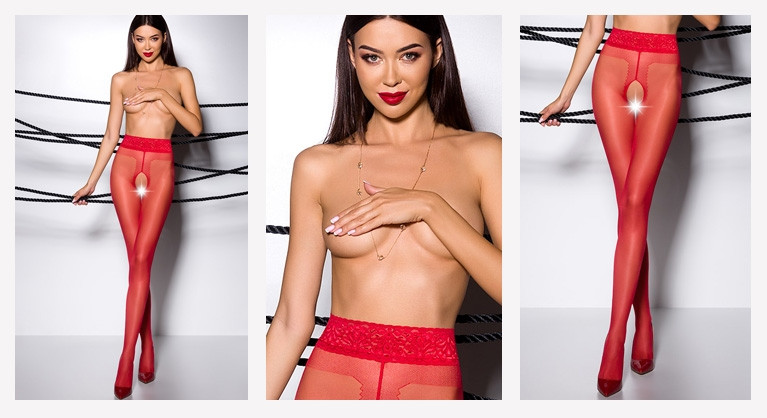 Collants Tiopen 001 vermelho