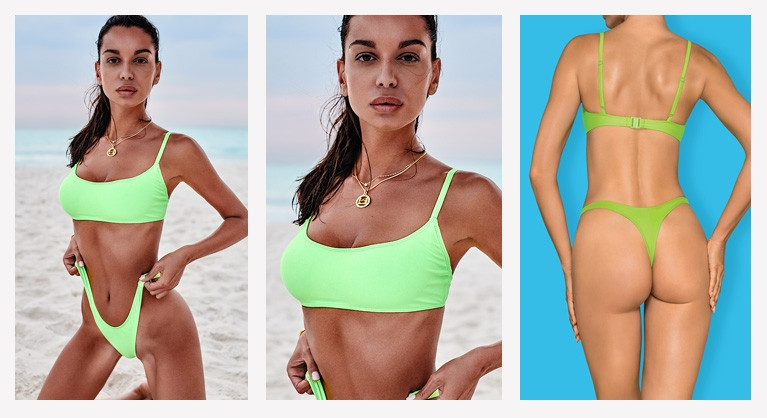 Biquíni Mexico Beach cor...