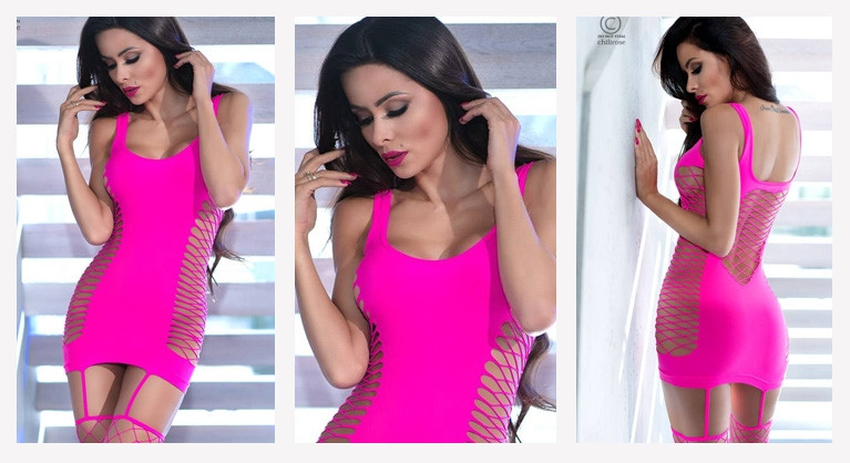 Vestido CR-4336 Hot Pink...
