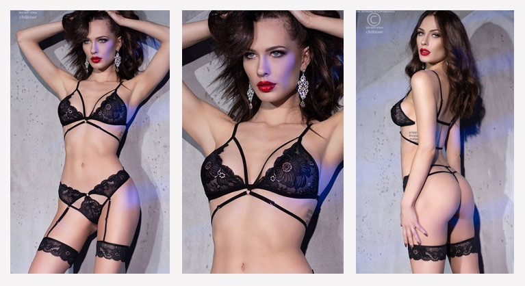 Lingerie CR-4427 conjunto...