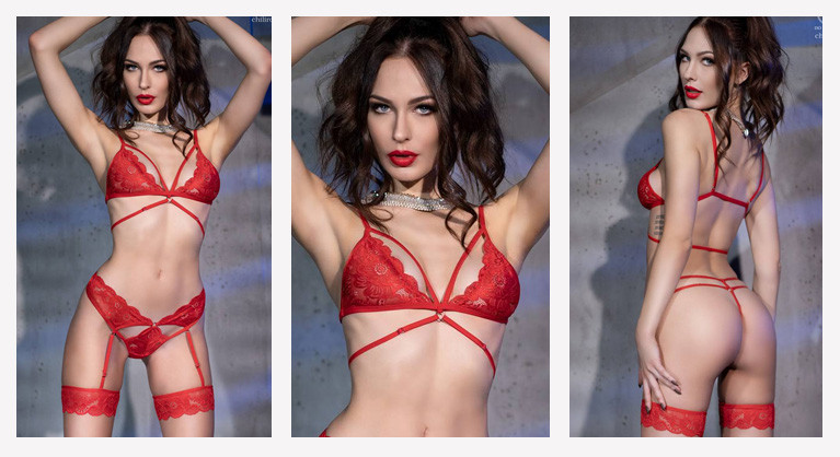 Lingerie CR-4427 conjunto...