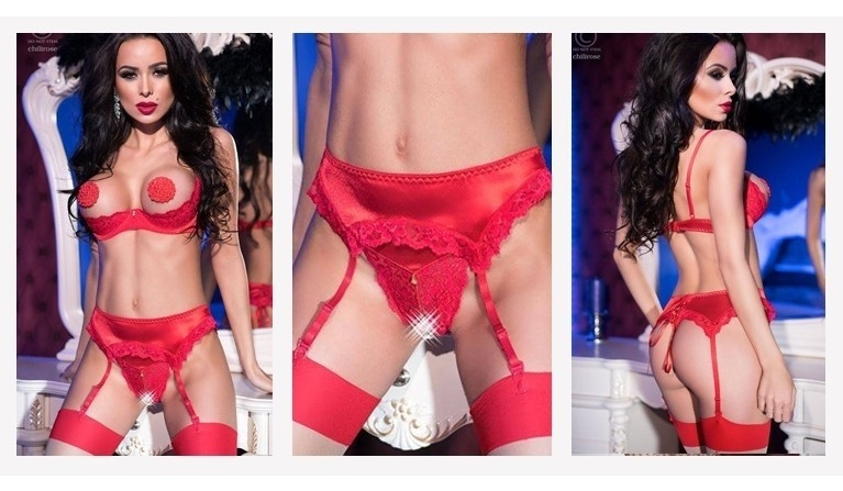 Lingerie 3 peças CR4191...