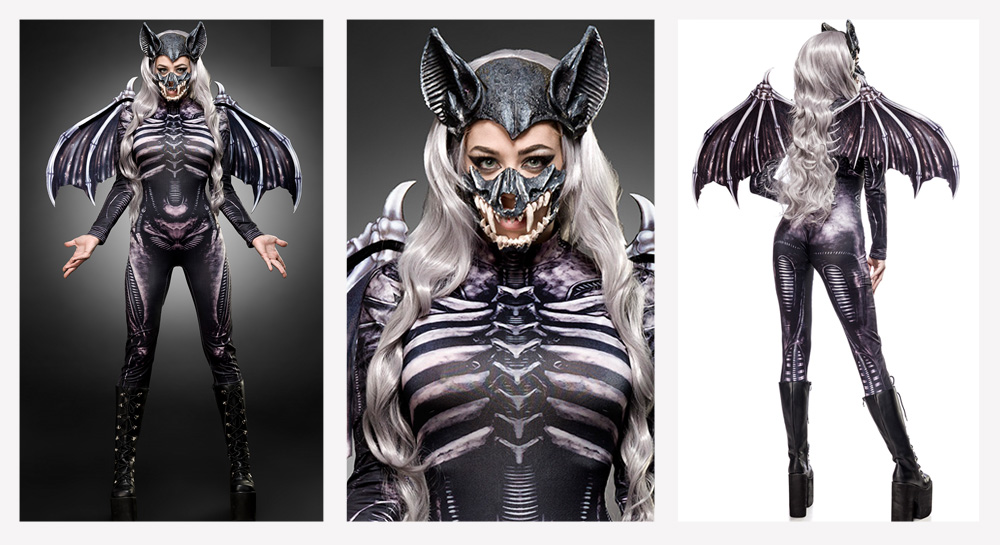 Traje de Senhorita Morcego...