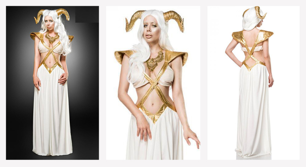 Traje de Fada Dourada