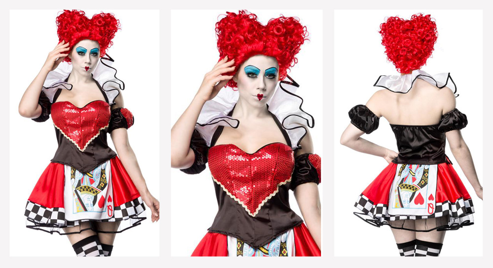 Rainha de copas 4 peças