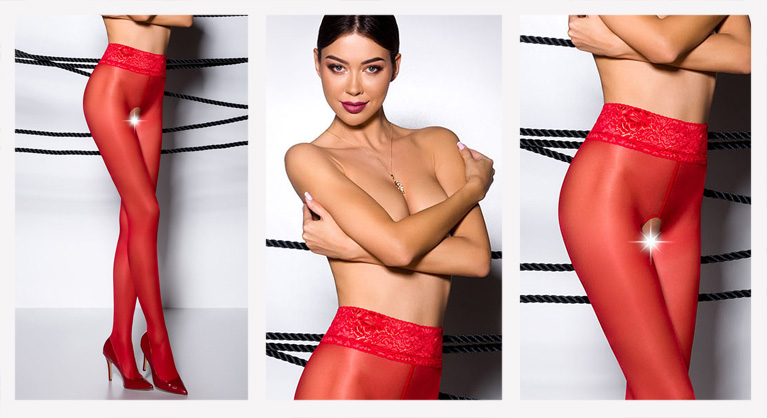 Collants tiopen 008 vermelho