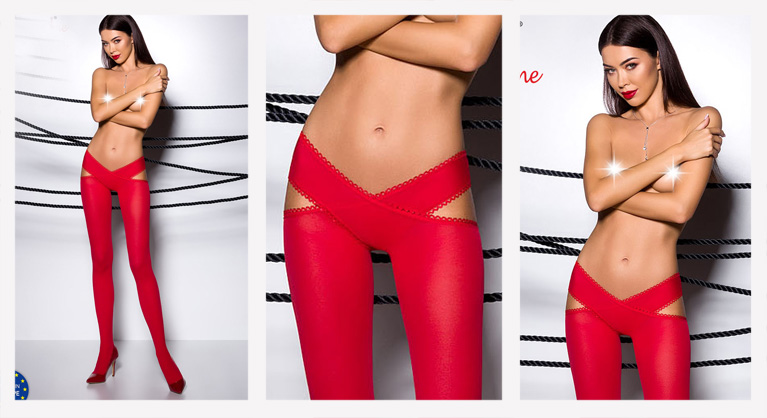 Collants tiopen 005 vermelho