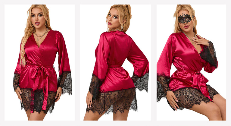 Robe elegante e tanga