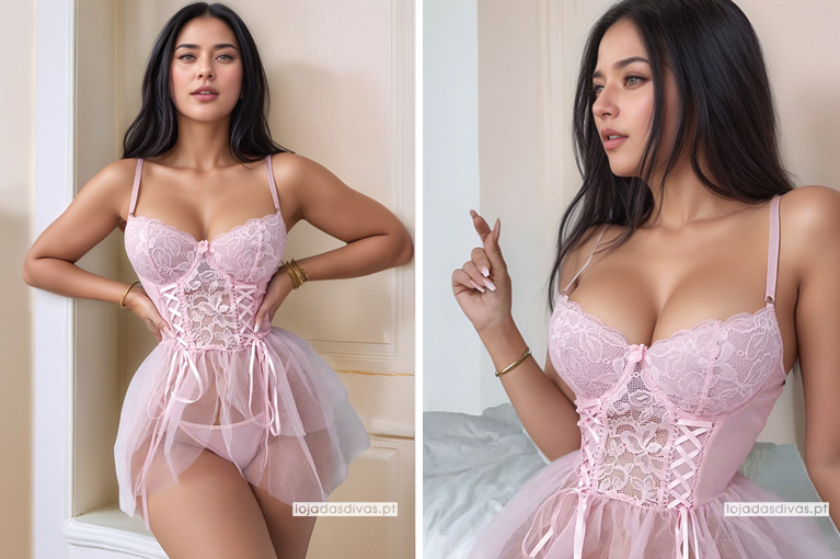 Ballerina babydoll e tanga