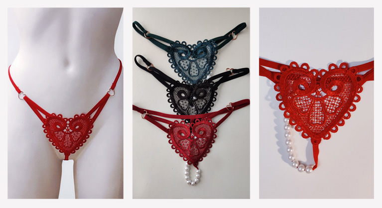 Tanga fio dental com...